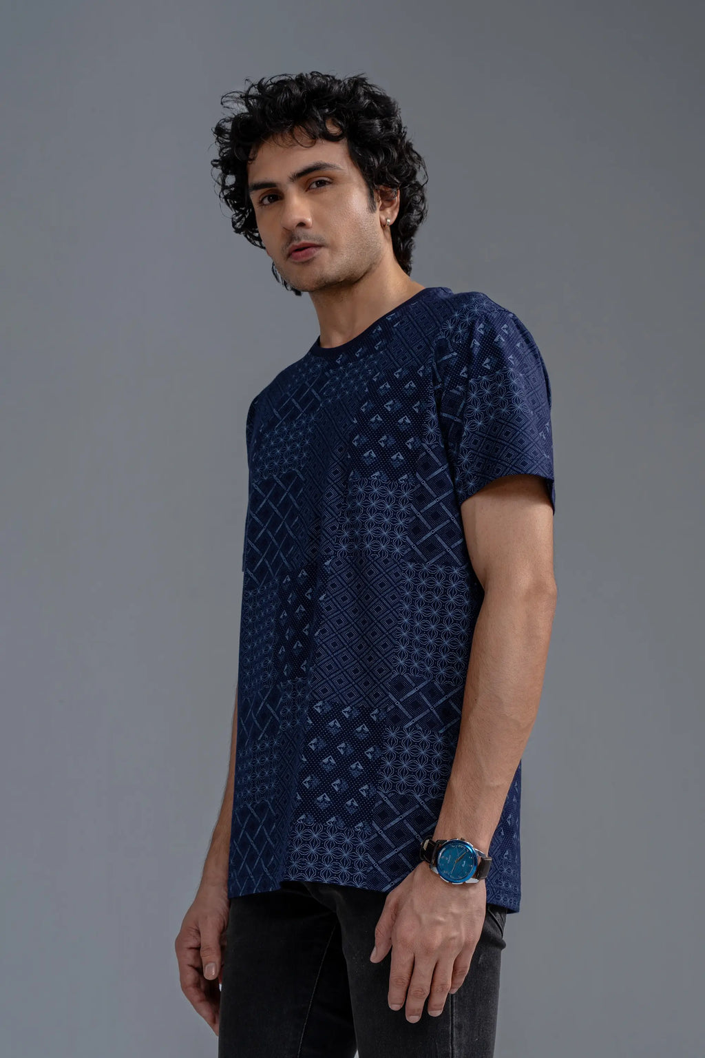 Modern Blue Premium T shirt