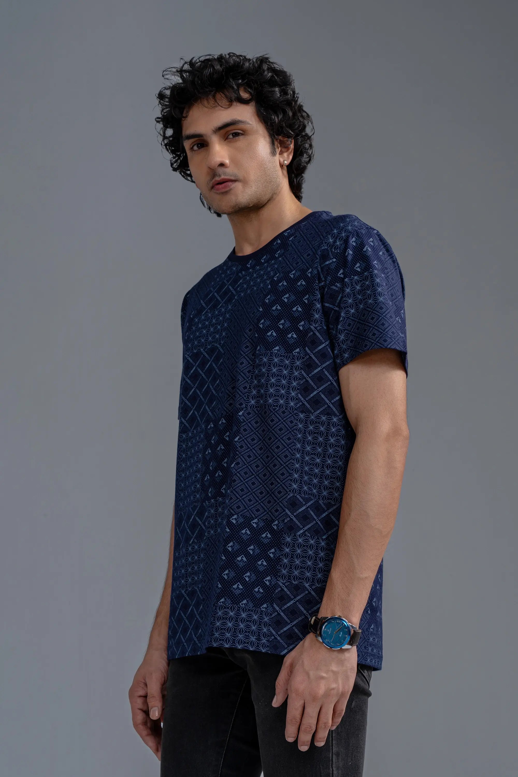 Modern Blue Premium T shirt