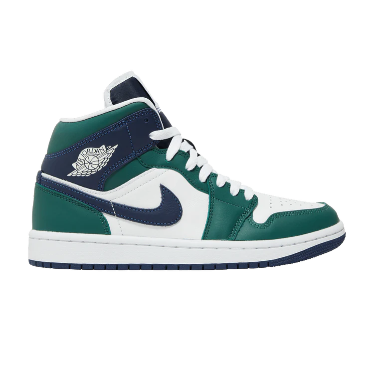 Air Jordan 1 Mid Noble Greenwhite