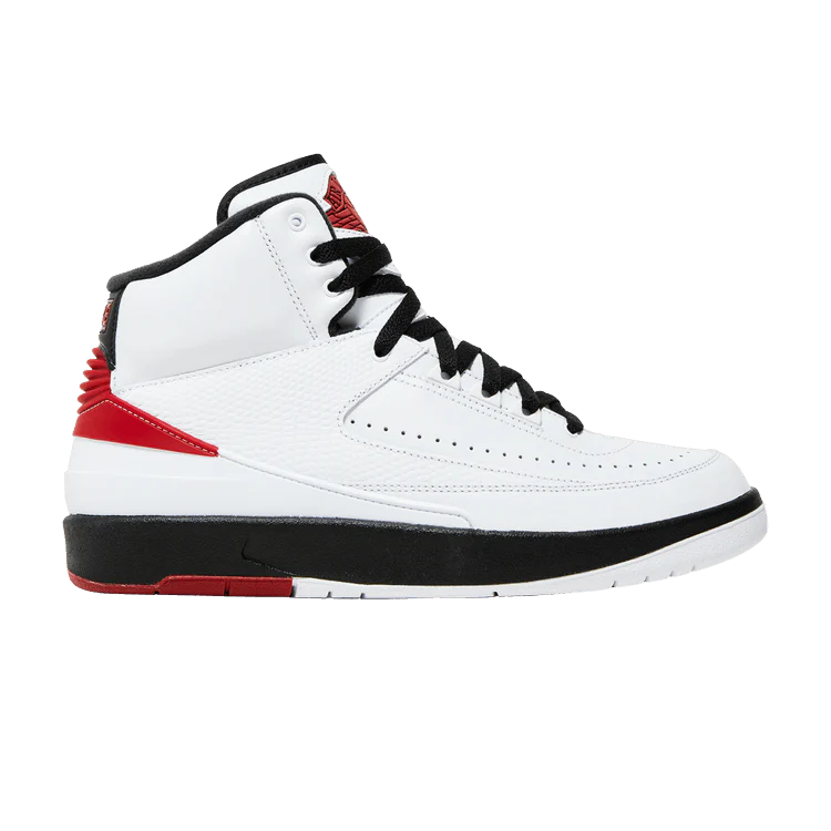 Wmns Air Jordan 2 Retro Whitevarsity Redblack