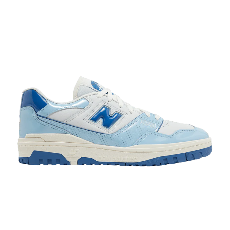 New Balance 550 Chrome Blue Patent