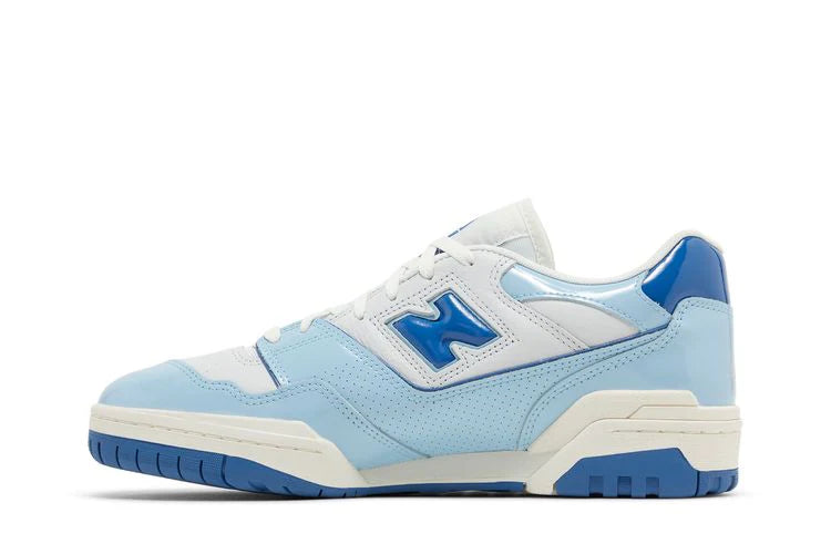 New Balance 550 Chrome Blue Patent