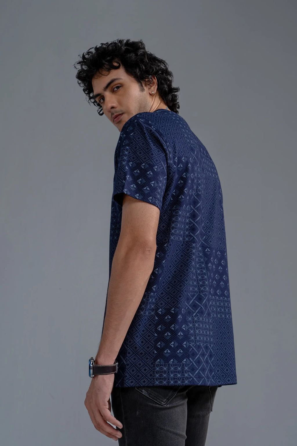 Modern Blue Premium T shirt