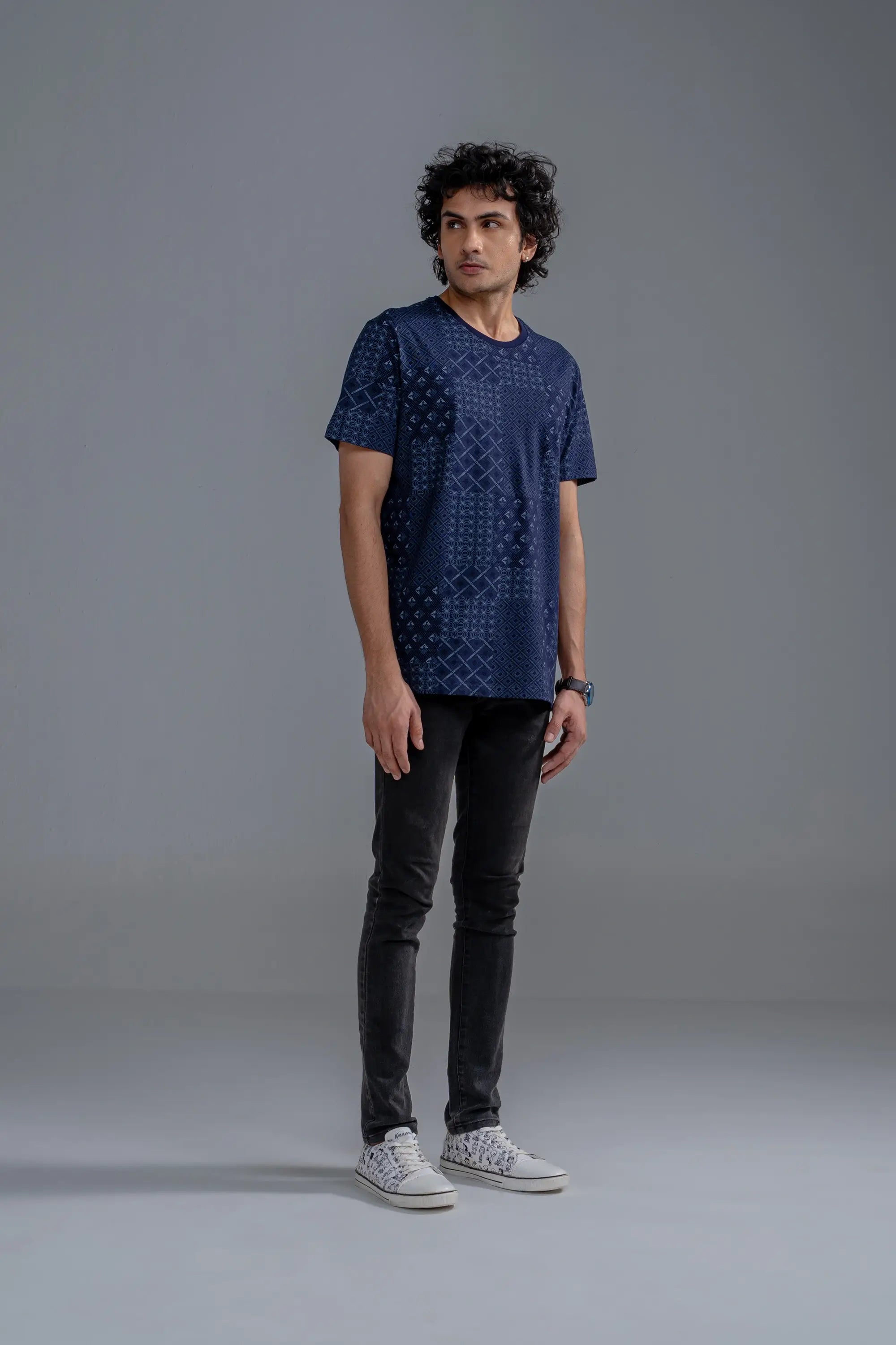 Modern Blue Premium T shirt