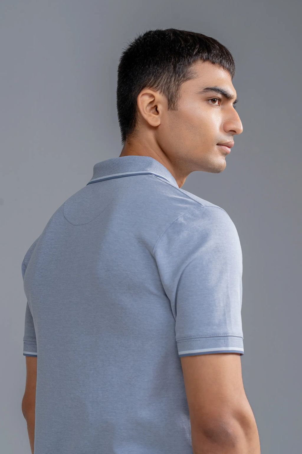 Light Blue Luxury Polo