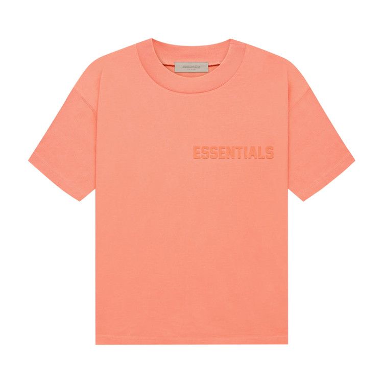 Essentials Tee Fw22 - Coral