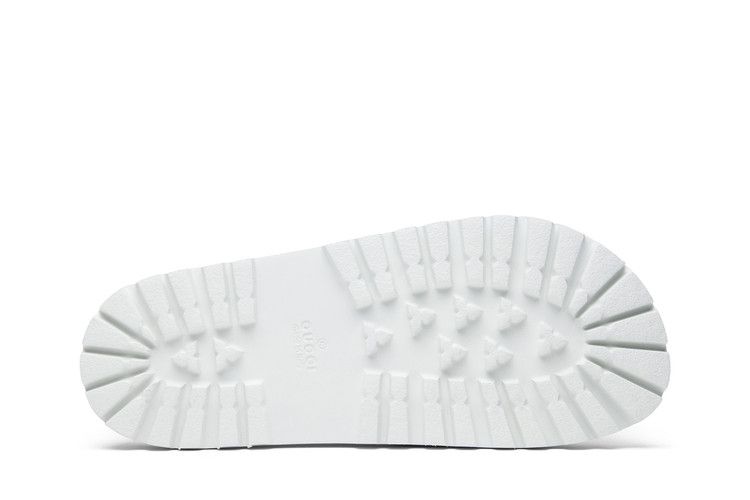 Gucci Web Slide Sandal White