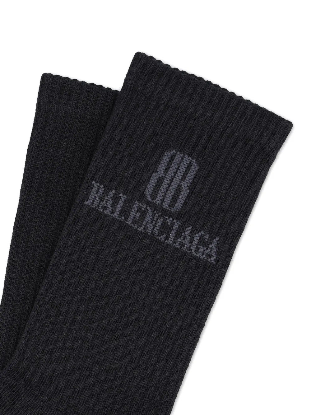 Logo Ribbed Socks