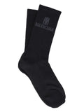 Logo Ribbed Socks