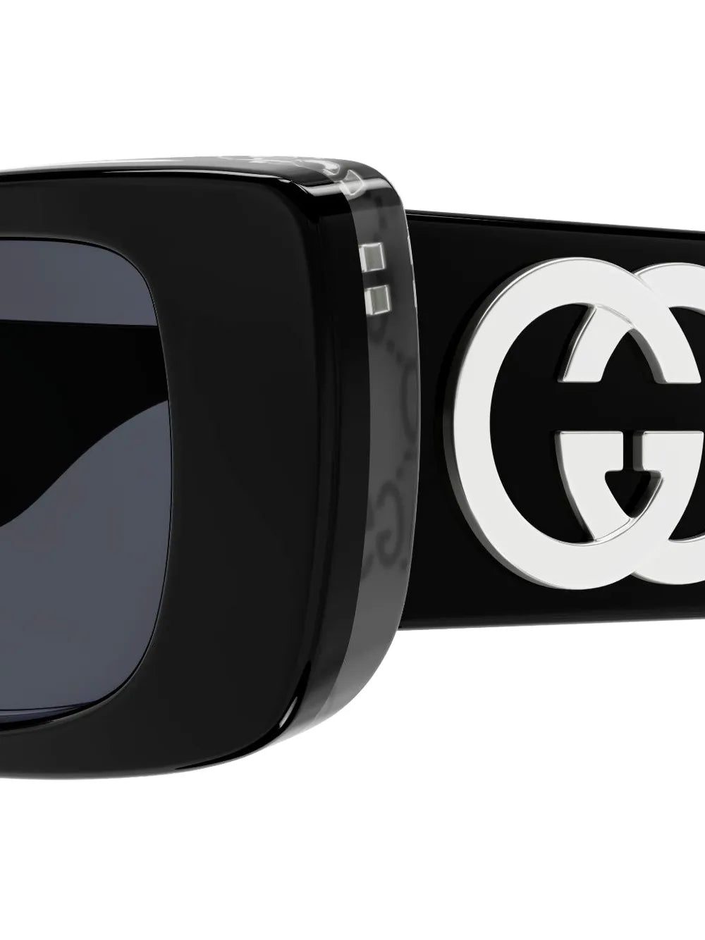 Rectangle Logo Sunglasses