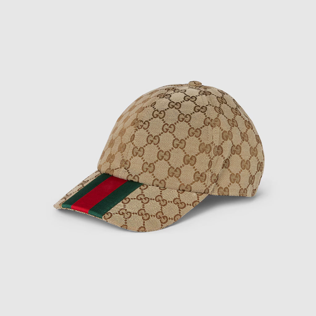 GG canvas baseball hat