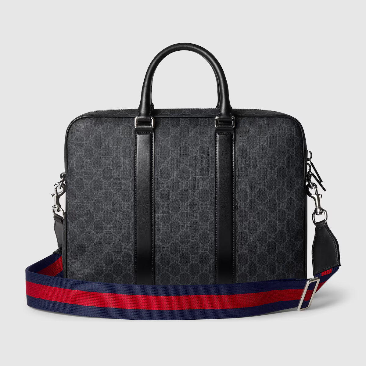 GG Black medium briefcase