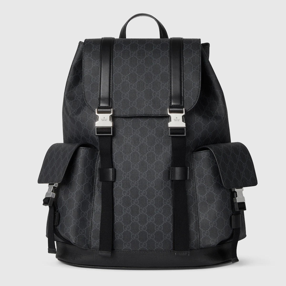 GG Black large backpack