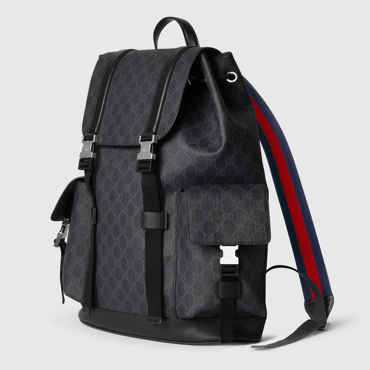 GG Black large backpack