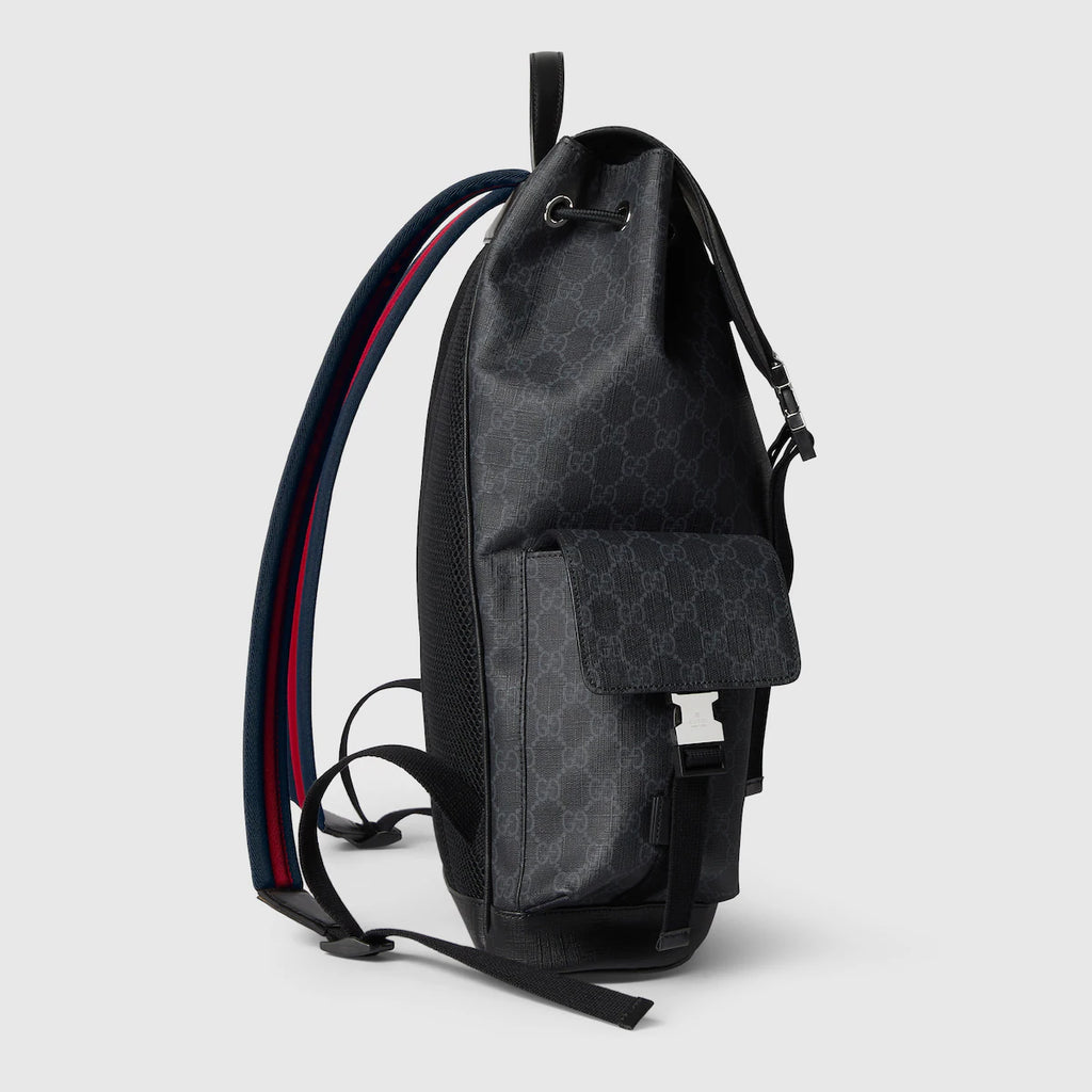 GG Black large backpack