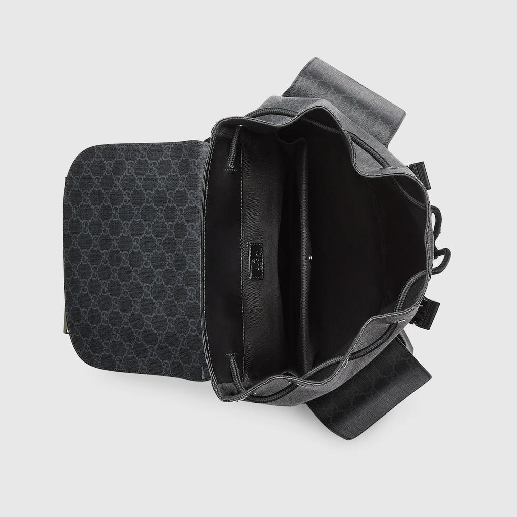 GG Black large backpack