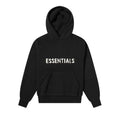 Essentials Knit Hoodie Black