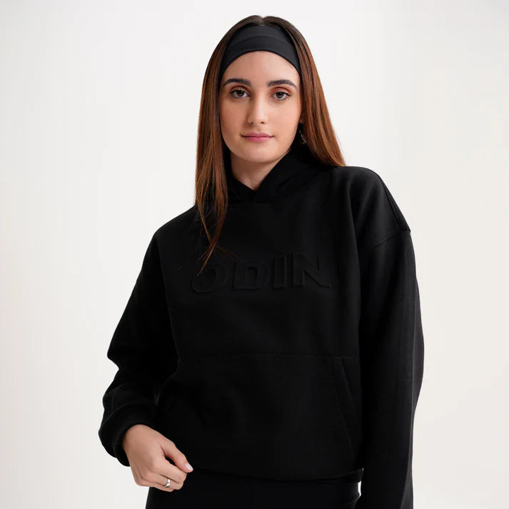 Odin X Hoodie: "Midnight Black."