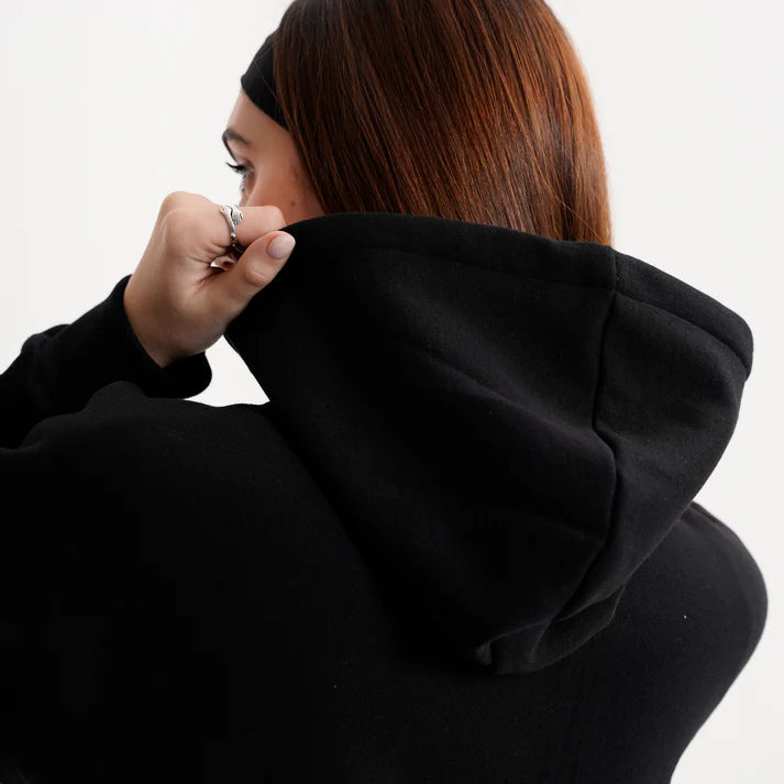 Odin X Hoodie: "Midnight Black."