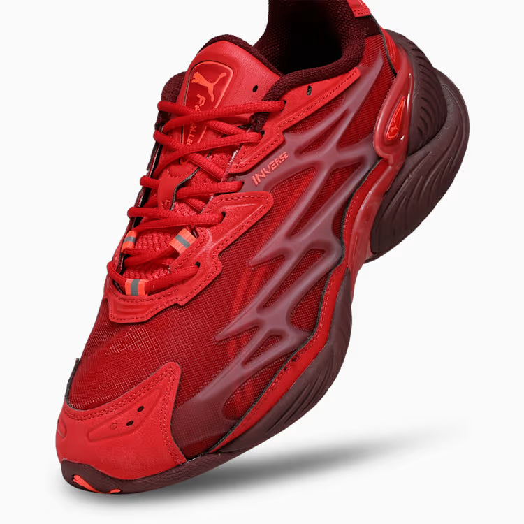 Inverse Parallel Rio Red Casual Sneakers