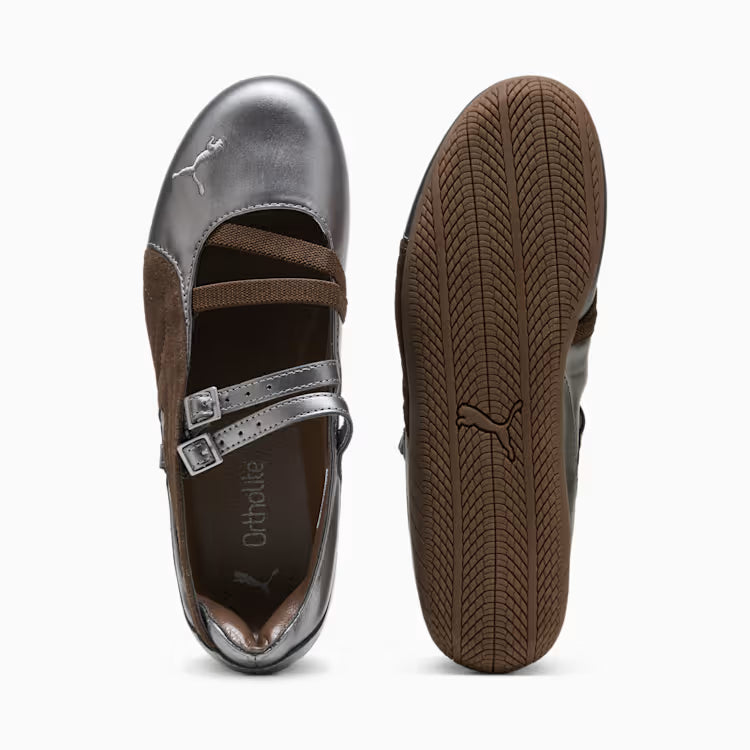 Speedcat Ballet Lux Women's Metallic Leather Shoes